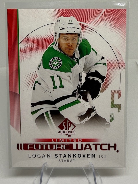 2024-25 SP Authentic - Limited Red Logan Stankoven #104 front