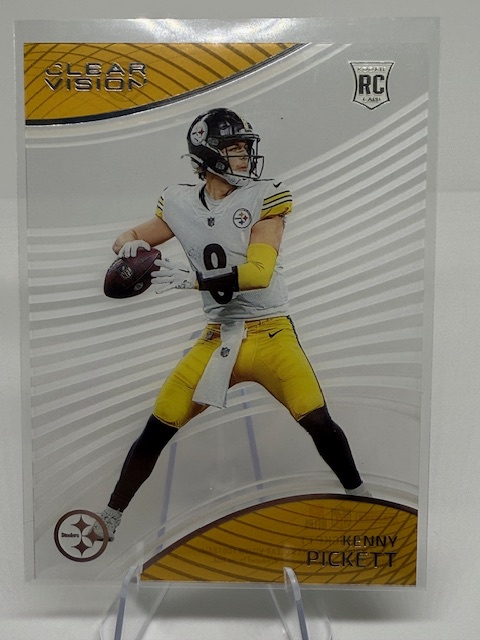 2022 Panini Chronicles - Clear Vision Rookies Kenny Pickett #CVR-1 front