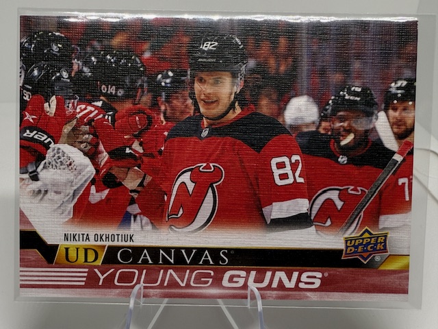 2022-23 Upper Deck - UD Canvas Nikita Okhotiuk #C221 front