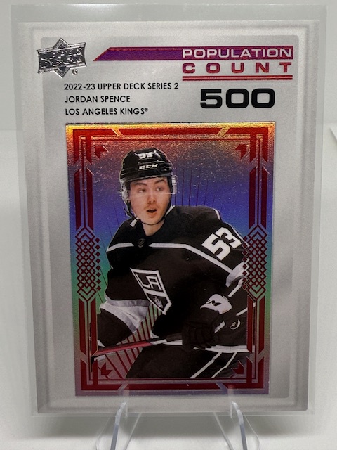 2022-23 Upper Deck - Population Count 500 Jordan Spence #PC-36 front