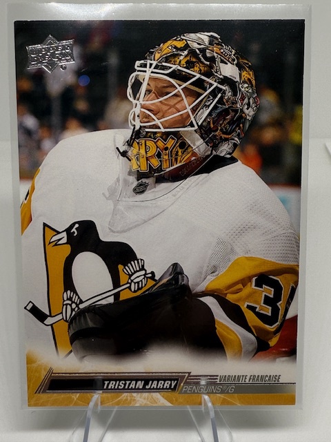 2022-23 Upper Deck - French (Variante Française) Tristan Jarry #140 front