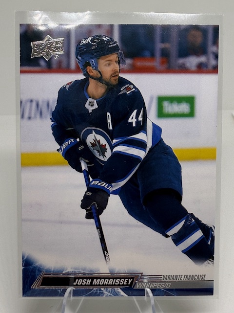 2022-23 Upper Deck - French (Variante Française) Josh Morrissey #446 front