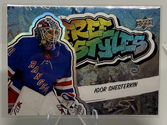2022-23 Upper Deck - Freestyles Igor Shesterkin #FS-38 front