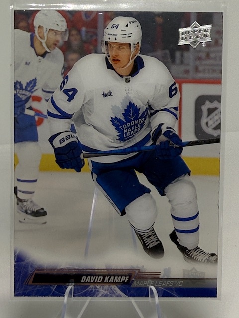 2022-23 Upper Deck - Clear Cut David Kampf #423 front