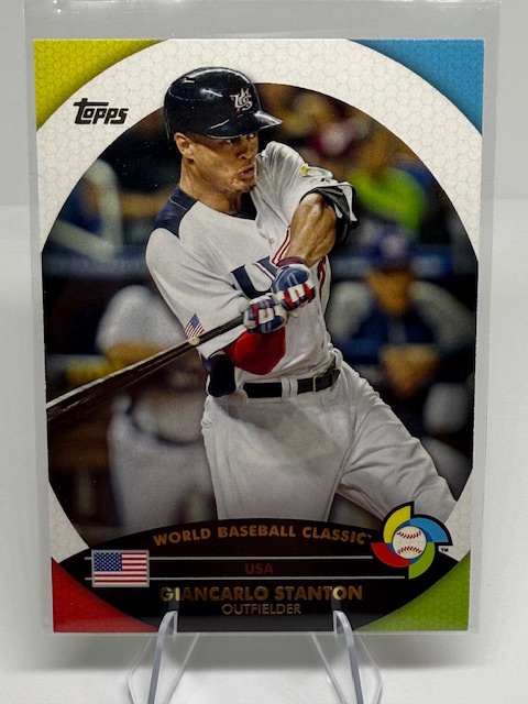 2013 Topps - WBC Stars Giancarlo Stanton #WBC-6 front