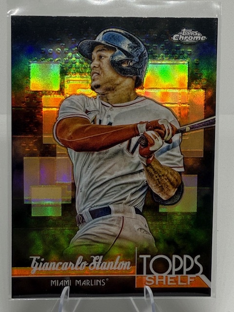 2014 Topps Chrome - Topps Shelf Giancarlo Stanton #TS-GS front
