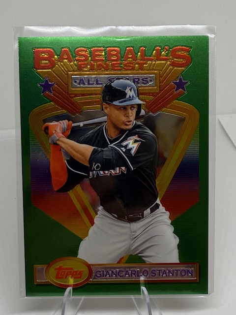 2013 Finest - 1993 Finest All-Stars Giancarlo Stanton #93AS-GS front