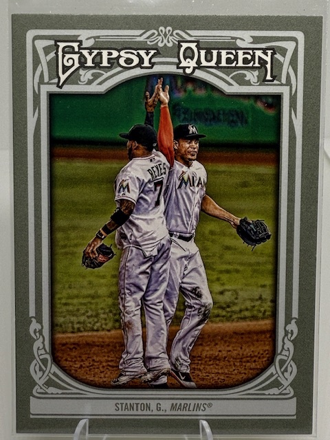 2013 Topps Gypsy Queen Giancarlo Stanton #276b SP front