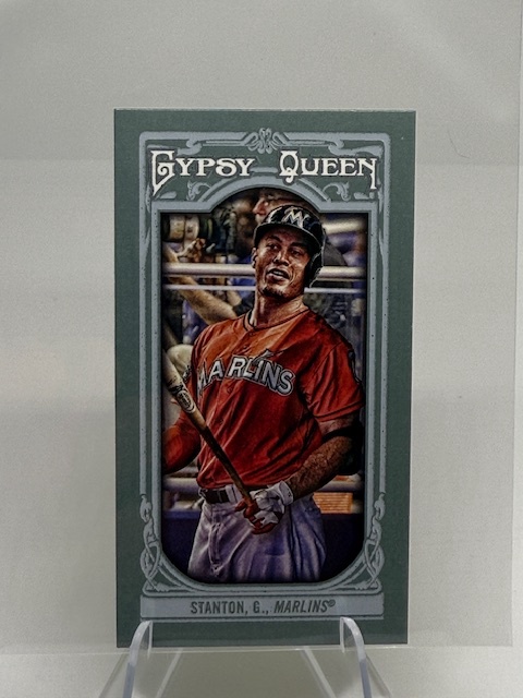 2013 Topps Gypsy Queen - Mini Giancarlo Stanton #276b SP front