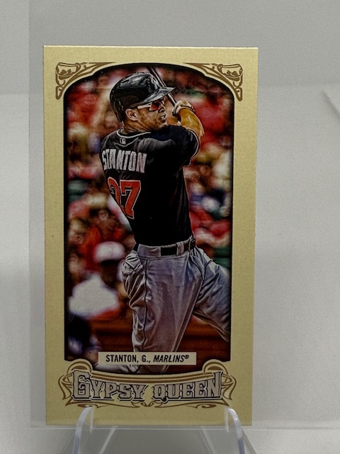 2014 Topps Gypsy Queen - Mini Giancarlo Stanton #165 front