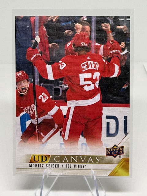 2022-23 Upper Deck - UD Canvas Moritz Seider #C32 front