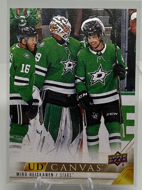 2022-23 Upper Deck - UD Canvas Miro Heiskanen #C145 front