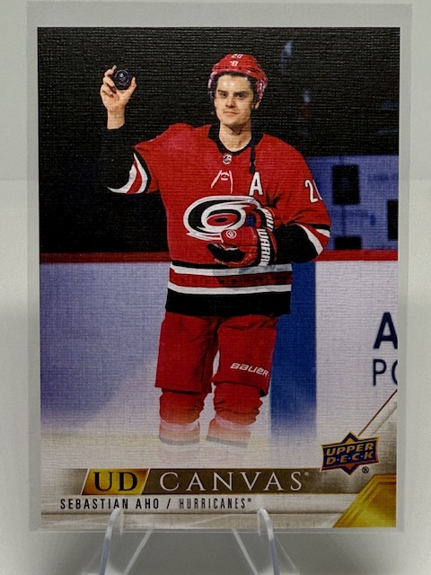 2022-23 Upper Deck - UD Canvas Sebastian Aho #C136 front