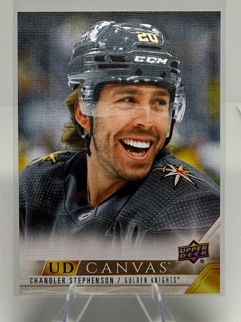 2022-23 Upper Deck - UD Canvas Chandler Stephenson #C202 front