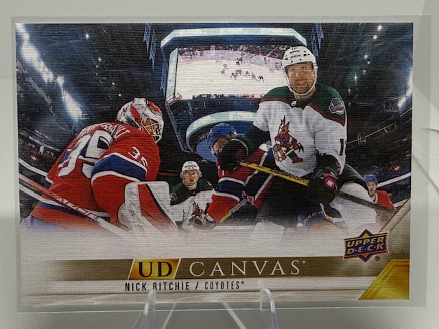 2022-23 Upper Deck - UD Canvas Nick Ritchie #C124 front