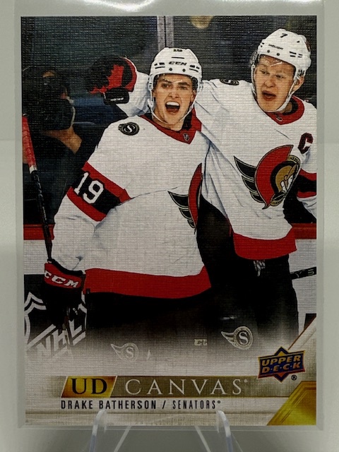 2022-23 Upper Deck - UD Canvas Drake Batherson #C56 front
