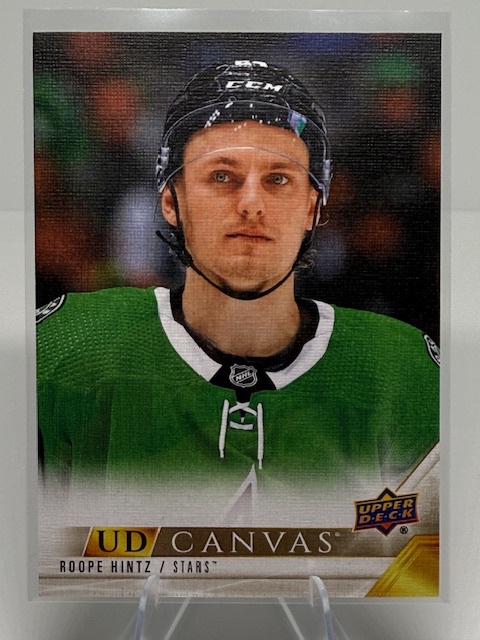 2022-23 Upper Deck - UD Canvas Roope Hintz #C148 front