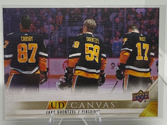 2022-23 Upper Deck - UD Canvas Jake Guentzel #C60 front