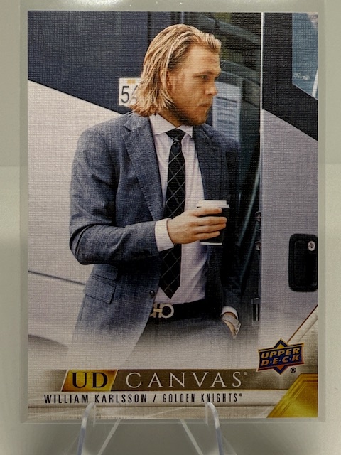 2022-23 Upper Deck - UD Canvas William Karlsson #C201 front