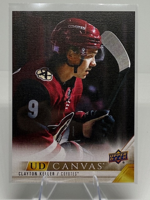 2022-23 Upper Deck - UD Canvas Clayton Keller #C123 front