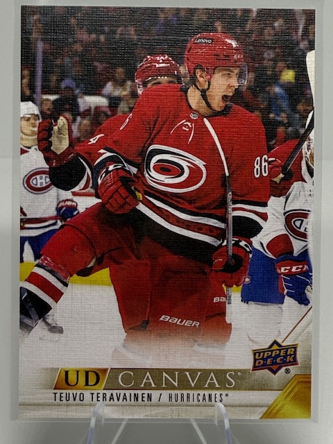 2022-23 Upper Deck - UD Canvas Teuvo Teravainen #C18 front