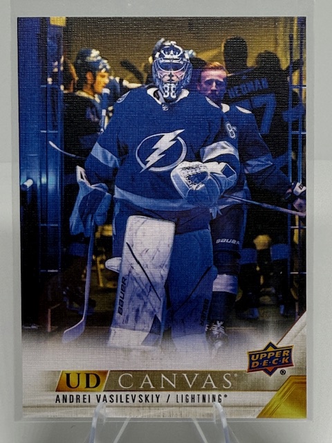 2022-23 Upper Deck - UD Canvas Andrei Vasilevskiy #C74 front