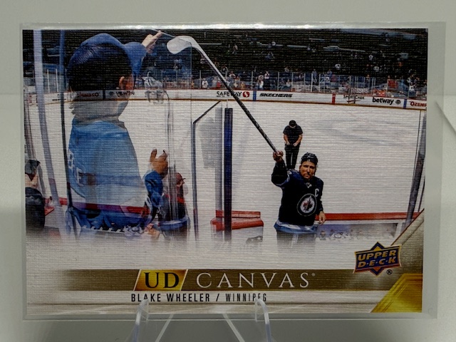 2022-23 Upper Deck - UD Canvas Blake Wheeler #C209 front