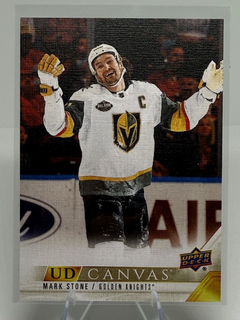 2022-23 Upper Deck - UD Canvas Mark Stone #C84 front