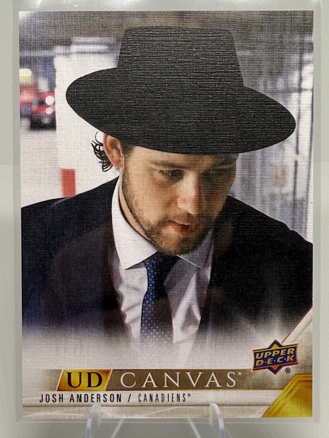 2022-23 Upper Deck - UD Canvas Josh Anderson #C167 front