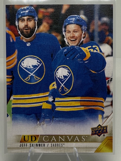 2022-23 Upper Deck - UD Canvas Jeff Skinner #C12 front