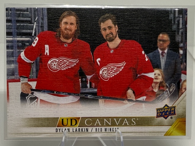 2022-23 Upper Deck - UD Canvas Dylan Larkin #C30 front