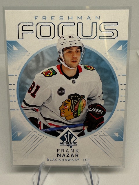2024-25 SP Authentic - Freshman Focus Blue Frank Nazar #FF-22 front