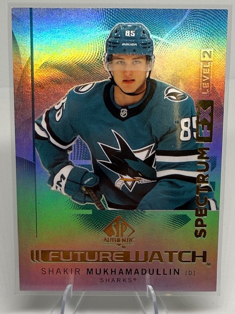 2024-25 SP Authentic - Spectrum FX Shakir Mukhamadullin #S-78 front
