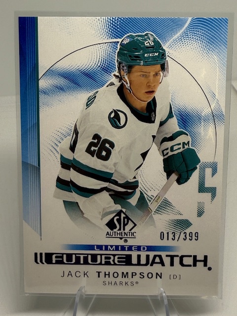 2024-25 SP Authentic - Future Watch Limited Blue Jack Thompson #113 SN399 front