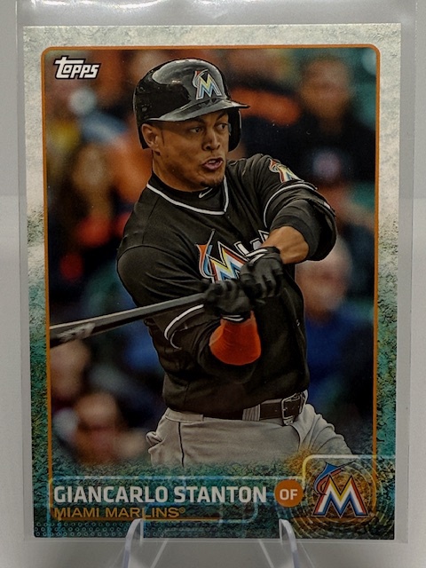 2015 Topps Miami Marlins Giancarlo Stanton #MM1 front