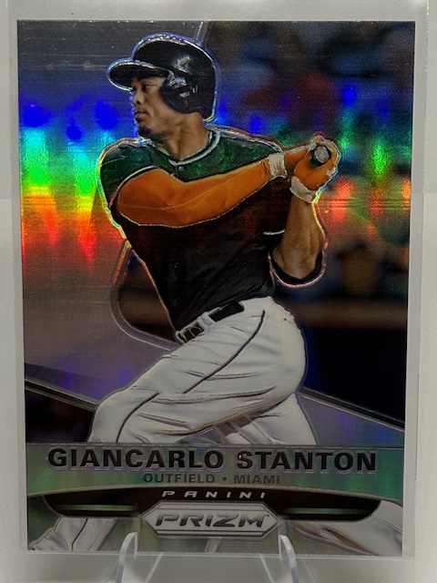 2015 Panini Prizm - Prizms Giancarlo Stanton #71 front