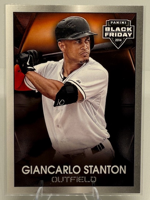 2014 Panini Black Friday Giancarlo Stanton #19 front