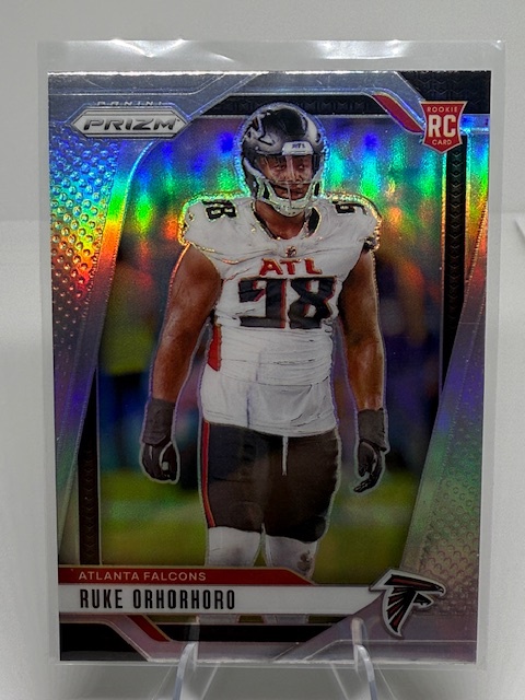 2024 Panini Prizm - Silver Ruke Orhorhoro #386 RC front