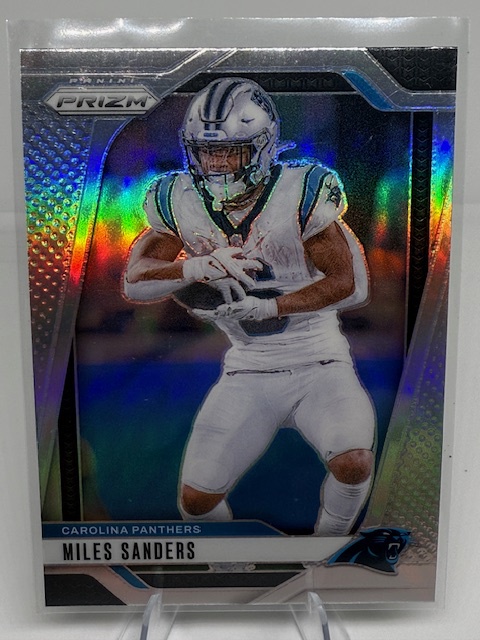 2024 Panini Prizm - Silver Miles Sanders #38 front