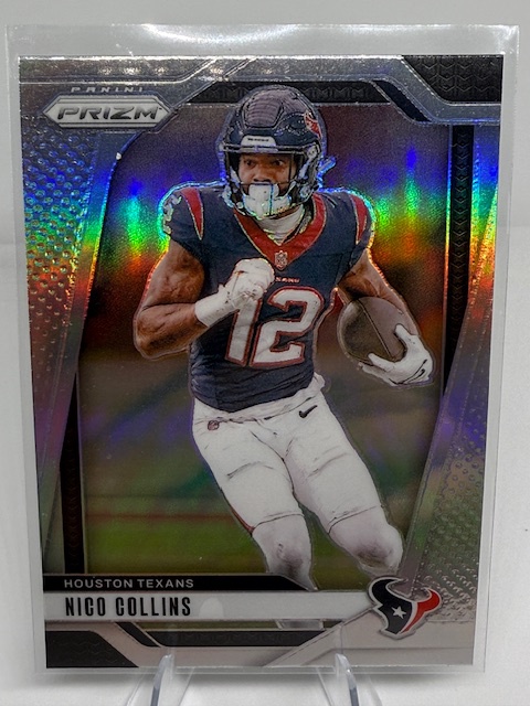 2024 Panini Prizm - Silver Nico Collins #113 front