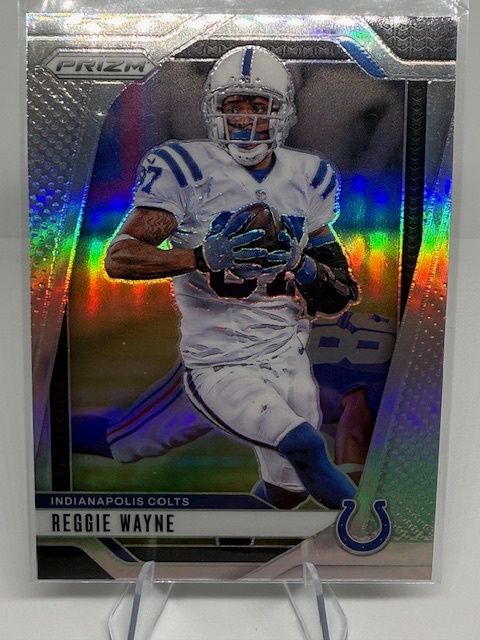 2024 Panini Prizm - Silver Reggie Wayne #128 front