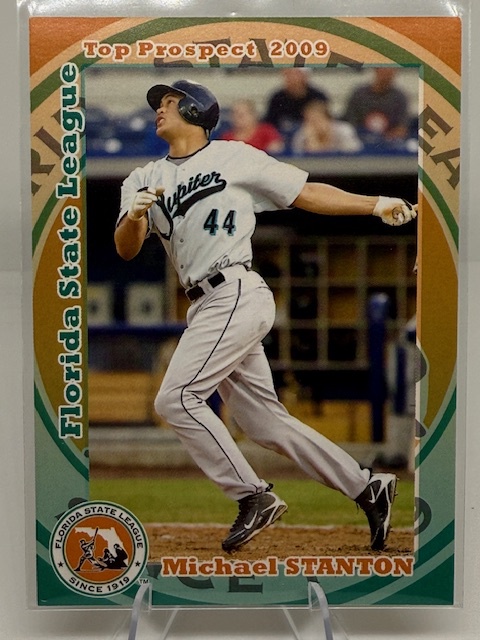 2009 Grandstand Florida State League Top Prospects Michael Stanton #NNO front