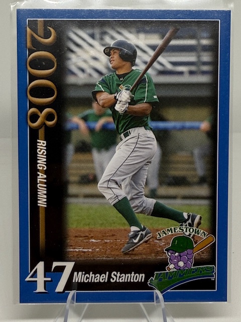 2008 Falconer Printing Jamestown Jammers Michael Stanton #NNO front