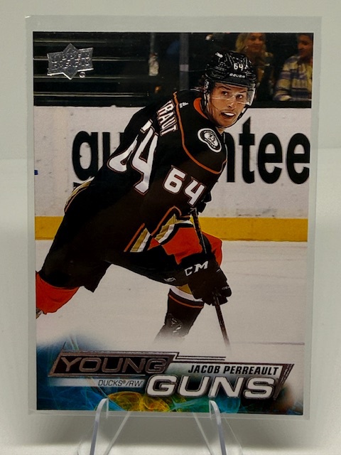 2022-23 Upper Deck Jacob Perreault #212 RC front