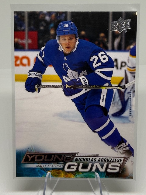 2022-23 Upper Deck Nicholas Abruzzese #234 RC front