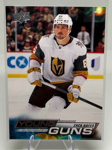 2022-23 Upper Deck Zack Hayes #242 RC front