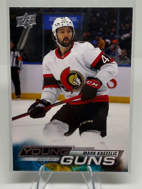 2022-23 Upper Deck Mark Kastelic #215 RC front