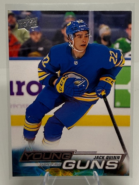 2022-23 Upper Deck Jack Quinn #204 RC front
