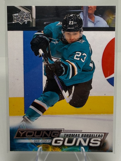 2022-23 Upper Deck Thomas Bordeleau #210 RC front