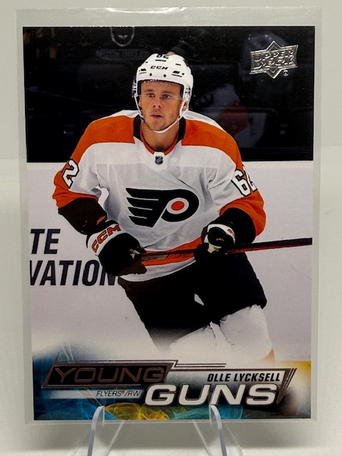 2022-23 Upper Deck Olle Lycksell #474 RC front